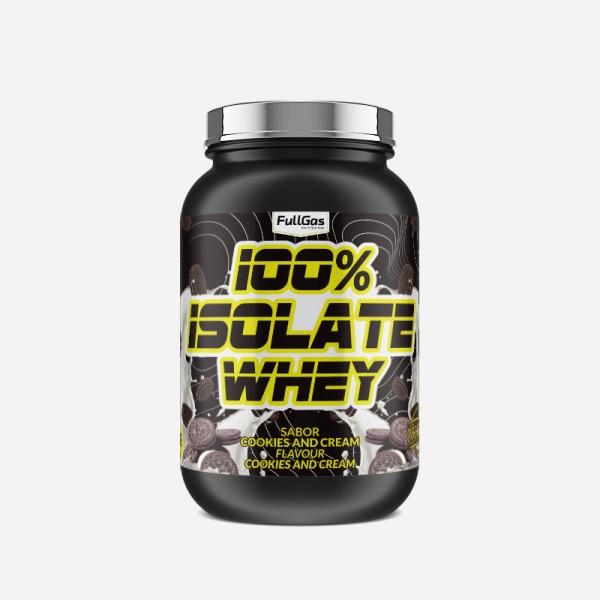 100% ISOLATE WHEY Cookies and Cream...