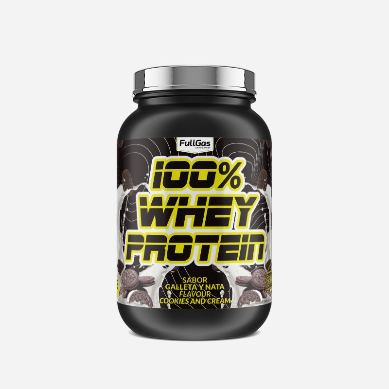 100% WHEY PROTEIN CONCENTRATE Cookies and Cream 1,8 kg