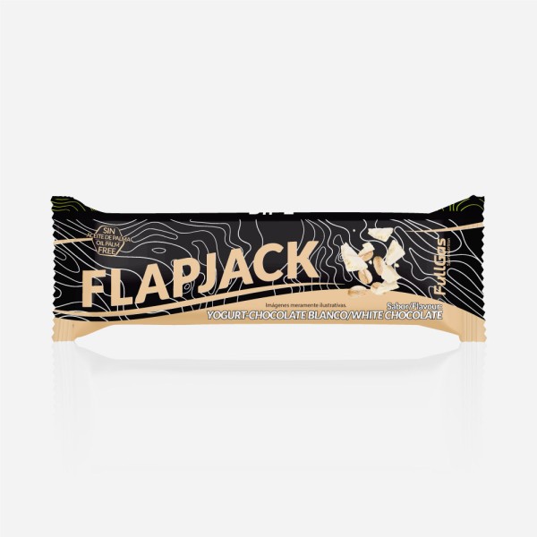 FLAPJACK Yogurt-Chocolate blanco  60g